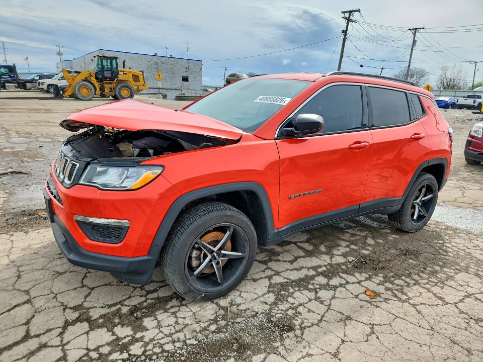 Продаж на аукціоні авто 2019 Jeep Compass, vin: 3C4NJDAB4KT629356, номер лоту: 49955826