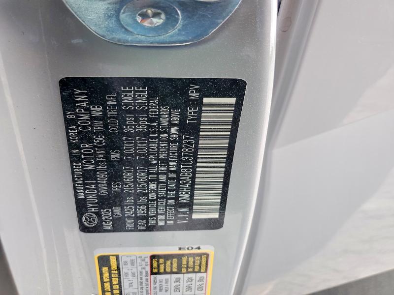 2026 Hyundai Kona მანქანა იყიდება აუქციონზე, vin: KM8HA3AB8TU378237, აუქციონის ნომერი: 51253076