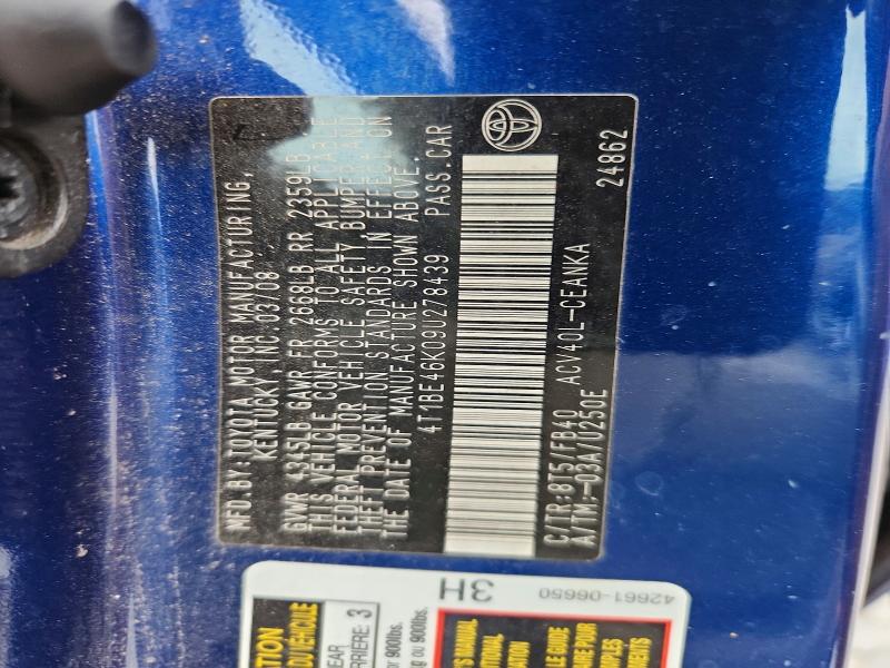 Продаж на аукціоні авто 2009 Toyota Camry, vin: 4T1BE46K09U278439, номер лоту: 51488856