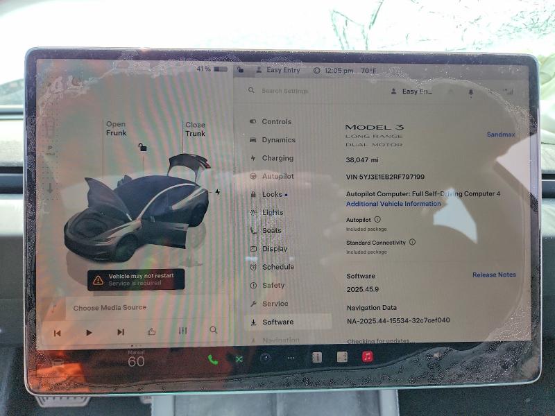 Aukcja sprzedaży 2024 Tesla Model 3, vin: 5YJ3E1EB2RF797199, numer aukcji: 49858546