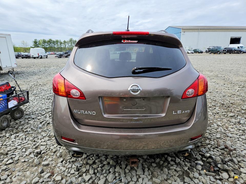 Aukcja sprzedaży 2009 Nissan Murano, vin: JN8AZ18W09W156840, numer aukcji: 51552086
