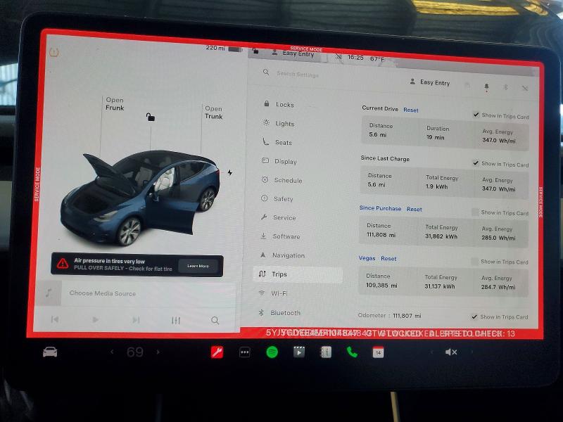 Aukcja sprzedaży 2021 Tesla Model Y, vin: 5YJYGDEE4MF104847, numer aukcji: 49830746