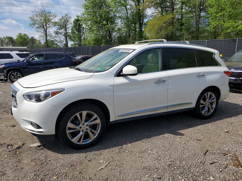 49235266 :رقم المزاد ، 5N1AL0MM6DC347776 vin ، 2013 Infiniti Jx35 مزاد بيع