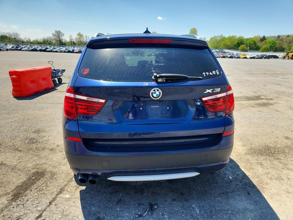 2013 Bmw X3 მანქანა იყიდება აუქციონზე, vin: 5UXWX9C54D0A11009, აუქციონის ნომერი: 51127146