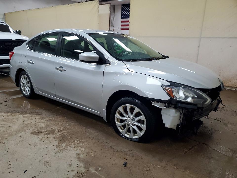 2019 Nissan Sentra მანქანა იყიდება აუქციონზე, vin: 3N1AB7AP8KY396614, აუქციონის ნომერი: 47736676