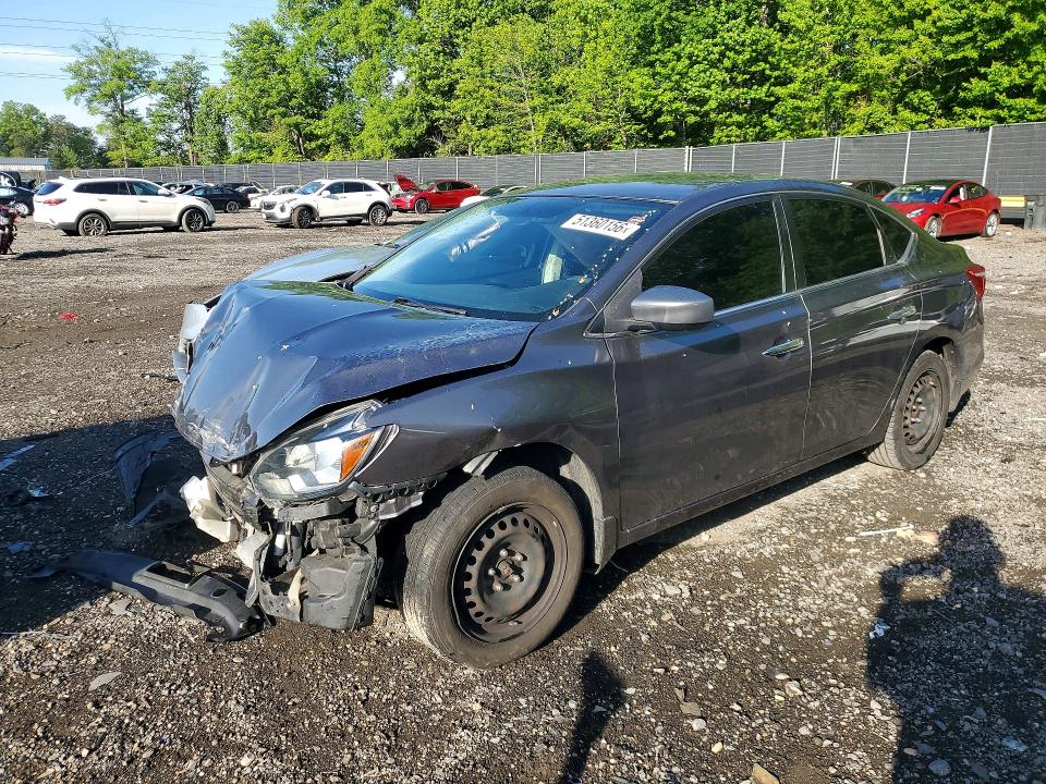 2016 Nissan Sentra მანქანა იყიდება აუქციონზე, vin: 3N1AB7AP8GL661326, აუქციონის ნომერი: 51360156