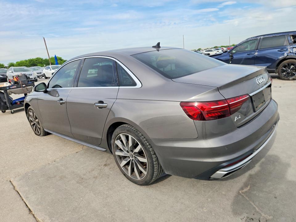 Продаж на аукціоні авто 2022 Audi A4, vin: WAUABAF43NN002654, номер лоту: 48755196
