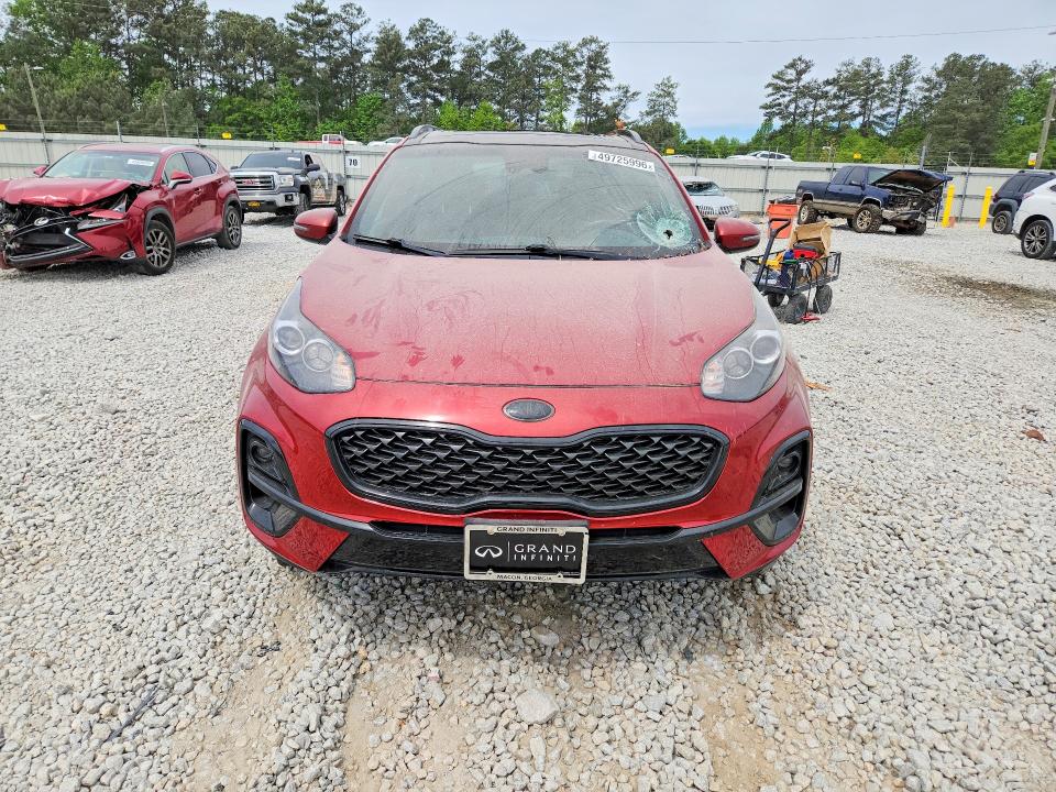 Продаж на аукціоні авто 2021 Kia Sportage, vin: KNDP6CAC3M7876050, номер лоту: 49725996
