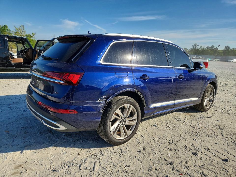 2021 Audi Q7 მანქანა იყიდება აუქციონზე, vin: WA1LJAF74MD026694, აუქციონის ნომერი: 49110146