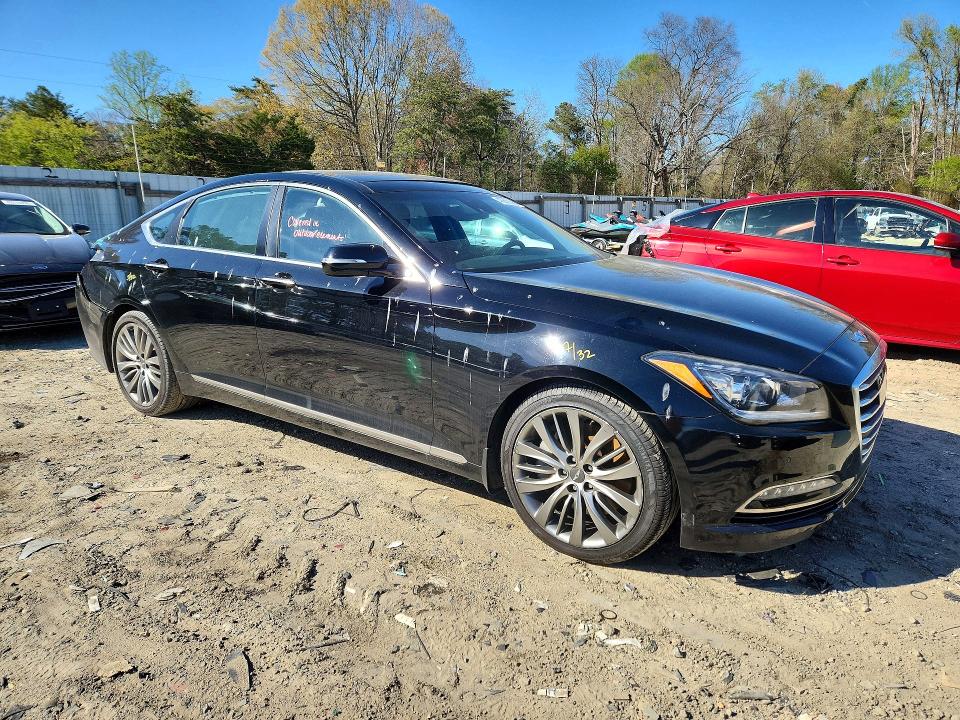 2015 Hyundai Genesis მანქანა იყიდება აუქციონზე, vin: KMHGN4JF3FU048549, აუქციონის ნომერი: 48859346