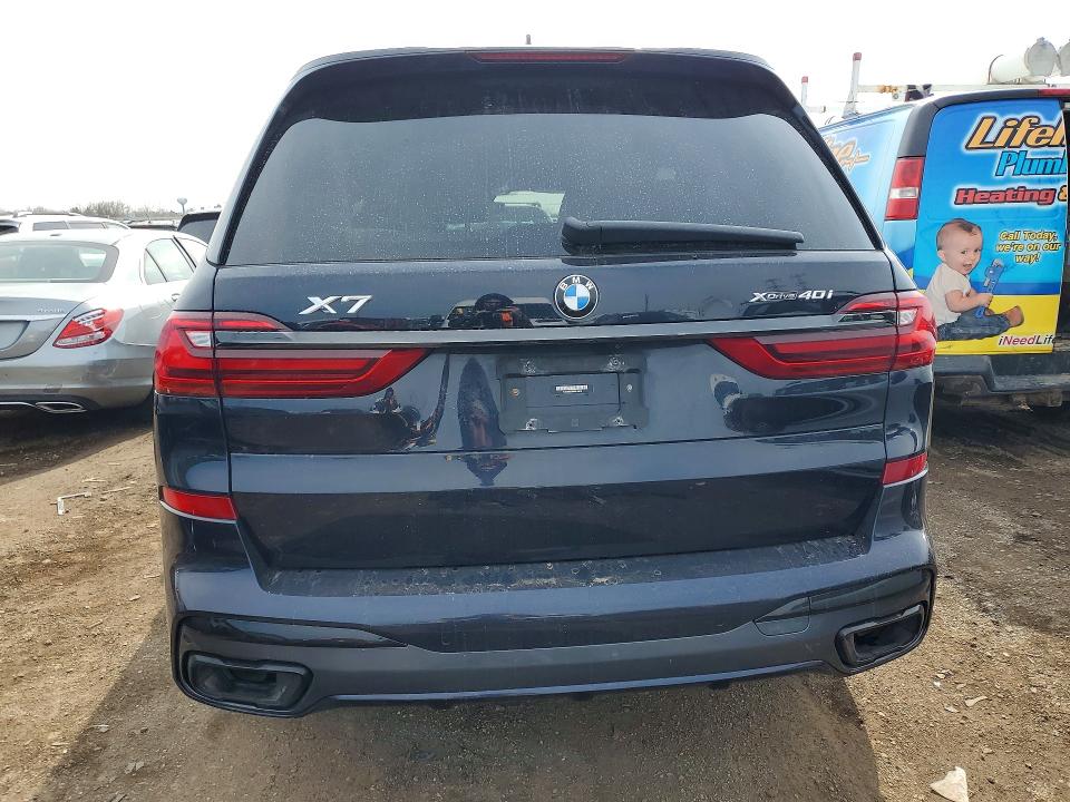 2022 Bmw X7 მანქანა იყიდება აუქციონზე, vin: 5UXCW2C05N9L10679, აუქციონის ნომერი: 48617126