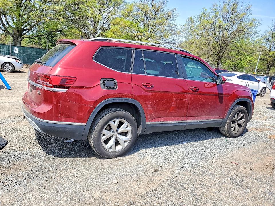 2018 Volkswagen Atlas მანქანა იყიდება აუქციონზე, vin: 1V2MR2CA3JC538942, აუქციონის ნომერი: 50027236