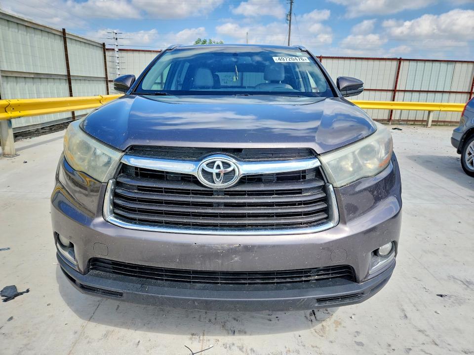 2015 Toyota Highlander მანქანა იყიდება აუქციონზე, vin: 5TDYKRFH3FS081354, აუქციონის ნომერი: 49720476