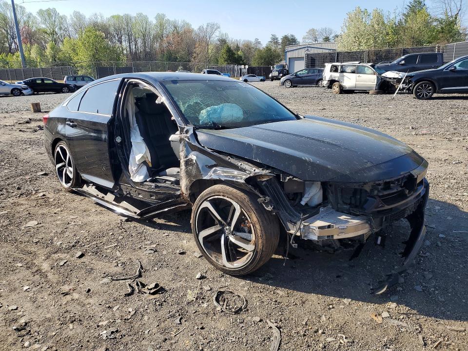 2022 Honda Accord მანქანა იყიდება აუქციონზე, vin: 1HGCV1F45NA101326, აუქციონის ნომერი: 48207906