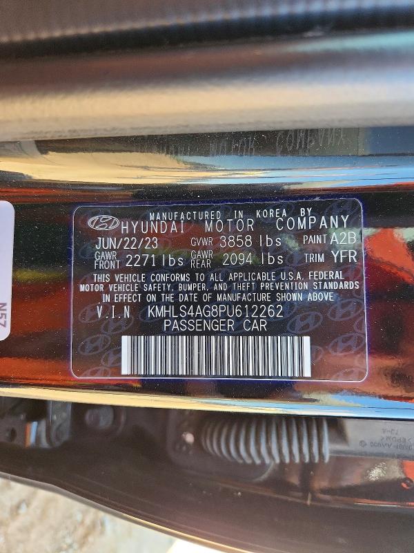 Продажа на аукционе авто 2023 Hyundai Elantra, vin: KMHLS4AG8PU612262, номер лота: 50251856