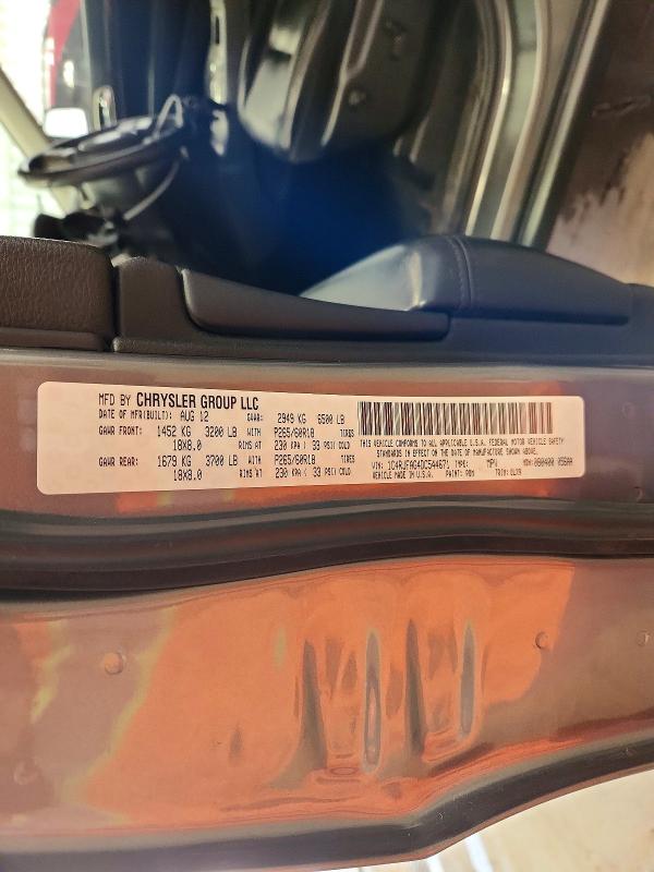 Продаж на аукціоні авто 2012 Jeep Grand Cherokee, vin: 1C4RJFAG4DC544671, номер лоту: 50354496