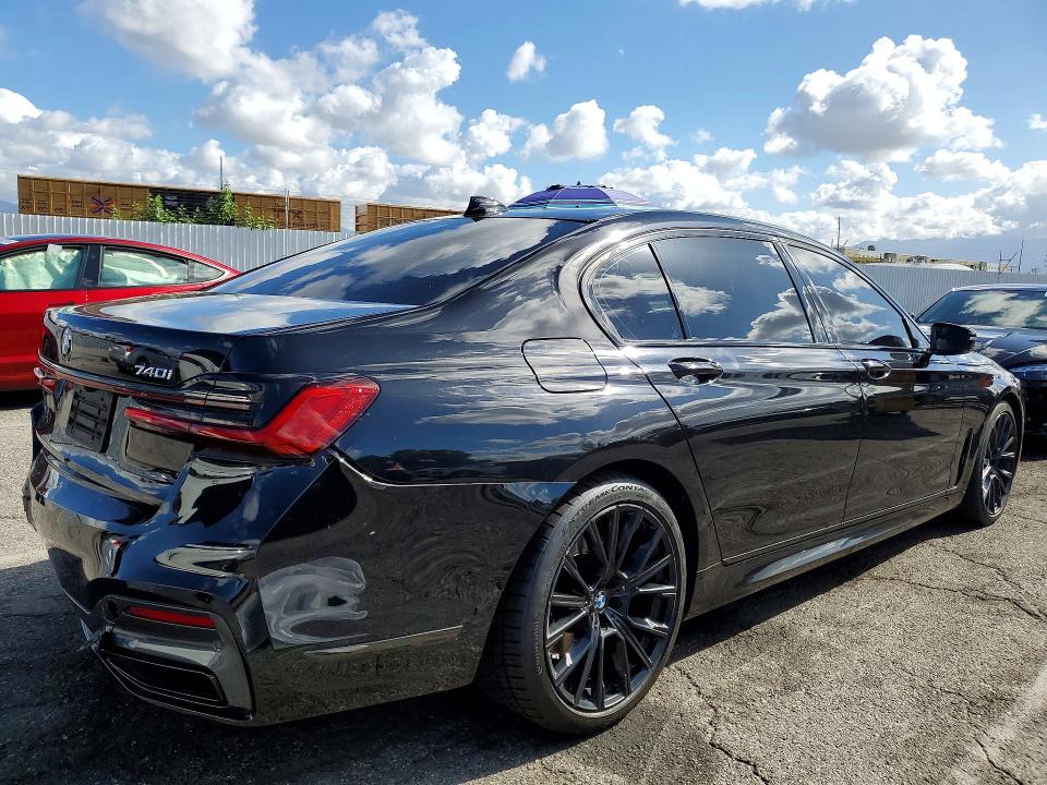 Aukcja sprzedaży 2021 Bmw 740, vin: WBA7T2C0XMCF16447, numer aukcji: 59818316