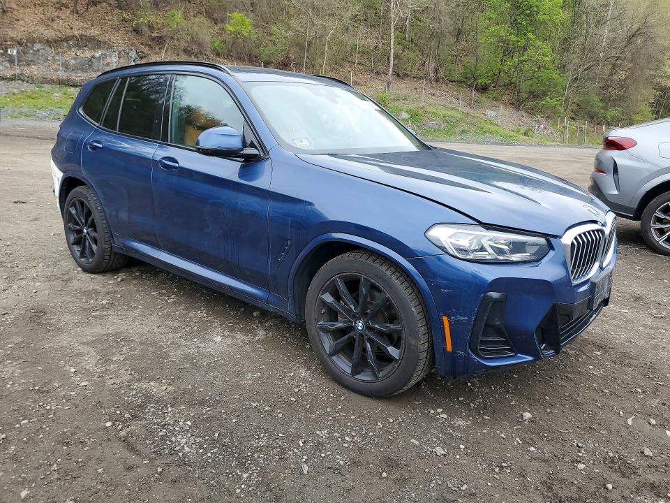Продаж на аукціоні авто 2022 Bmw X3, vin: 5UX53DP06N9K07309, номер лоту: 51084026