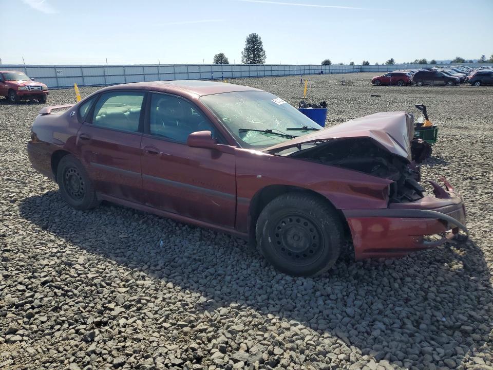 2002 Chevrolet Impala მანქანა იყიდება აუქციონზე, vin: 2G1WH55K529225655, აუქციონის ნომერი: 50814536