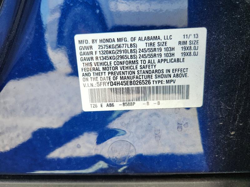 Aukcja sprzedaży 2014 Acura Mdx, vin: 5FRYD4H45EB026526, numer aukcji: 49548636