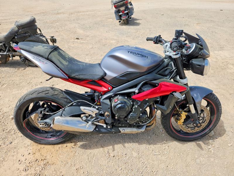 48629056 :رقم المزاد ، SMTL03NE1GT728472 vin ، 2016 Triumph Motorcycle Street Triple مزاد بيع