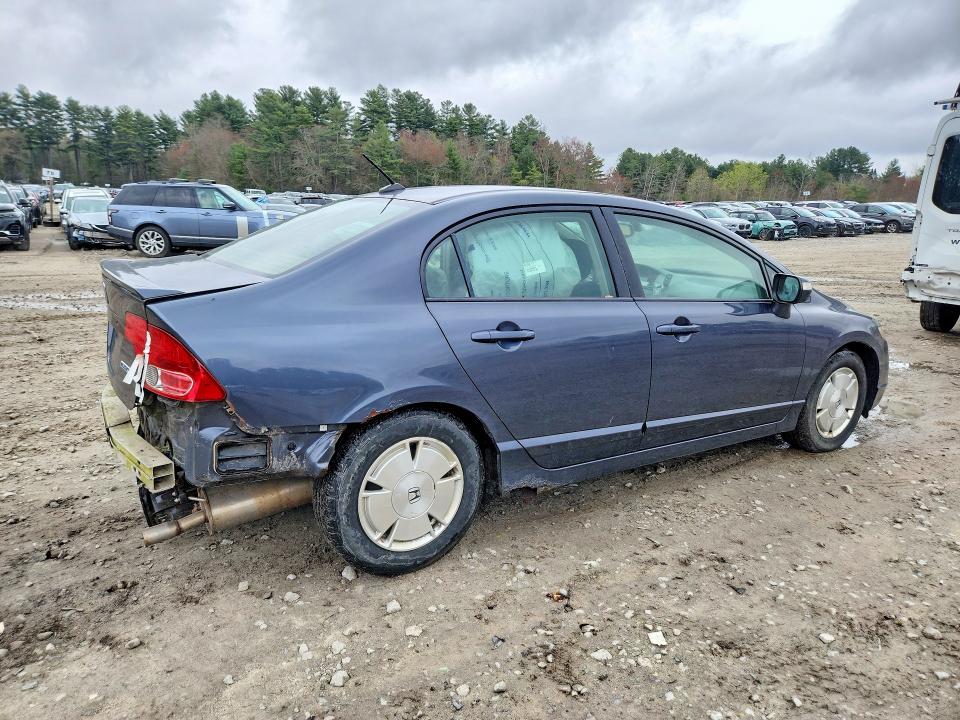50140196 :رقم المزاد ، JHMFA36297S012310 vin ، 2007 Honda Civic مزاد بيع