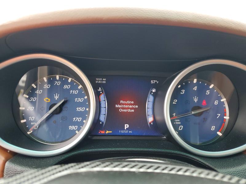 51976896 :رقم المزاد ، ZAM57RTA7F1144492 vin ، 2015 Maserati Ghibli مزاد بيع
