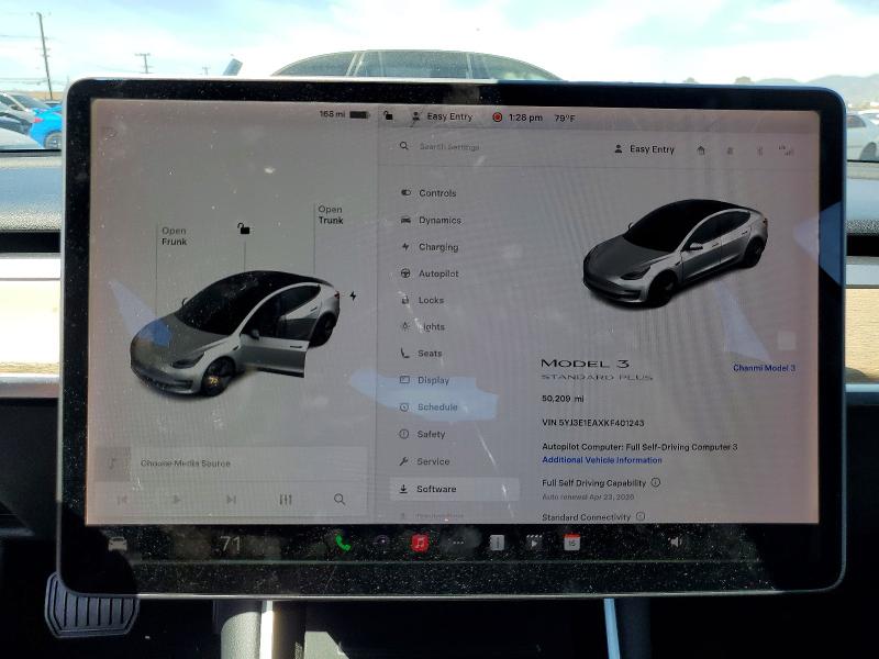 Продаж на аукціоні авто 2019 Tesla Model 3, vin: 5YJ3E1EAXKF401243, номер лоту: 50131746
