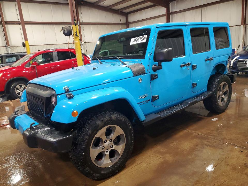 Продаж на аукціоні авто 2018 Jeep Wrangler Unlimited, vin: 1C4BJWEG7JL831848, номер лоту: 49081836