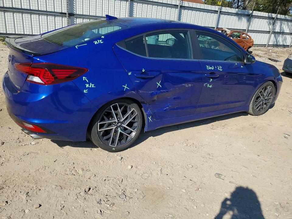 48909576 :رقم المزاد ، KMHD04LB1KU886715 vin ، 2019 Hyundai Elantra مزاد بيع