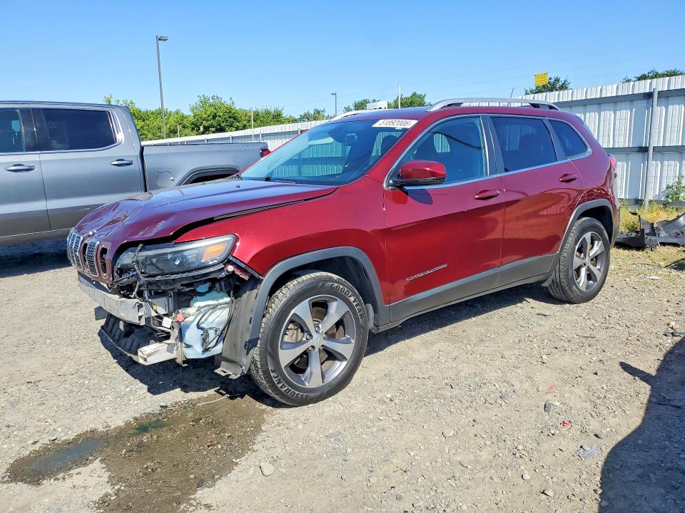 Продаж на аукціоні авто 2019 Jeep Cherokee, vin: 1C4PJMDX6KD303841, номер лоту: 51892006