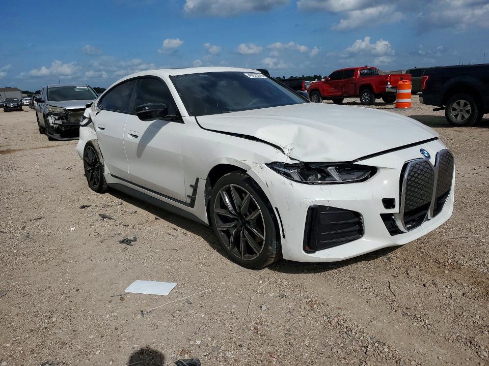 2025 Bmw I4 მანქანა იყიდება აუქციონზე, vin: WBY23HD04SFU90255, აუქციონის ნომერი: 49953846