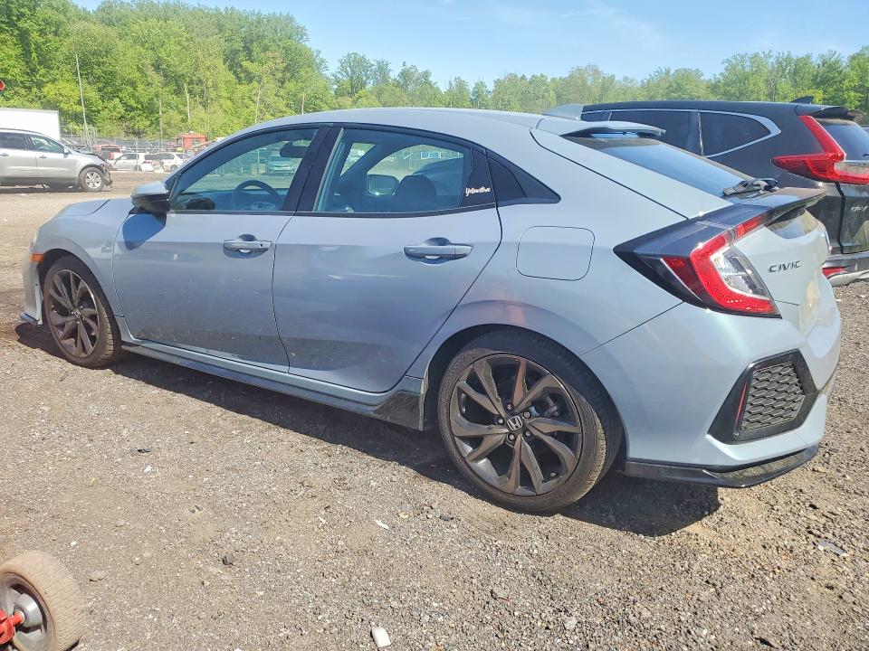 48544886 :رقم المزاد ، SHHFK7H44HU202999 vin ، 2017 Honda Civic مزاد بيع