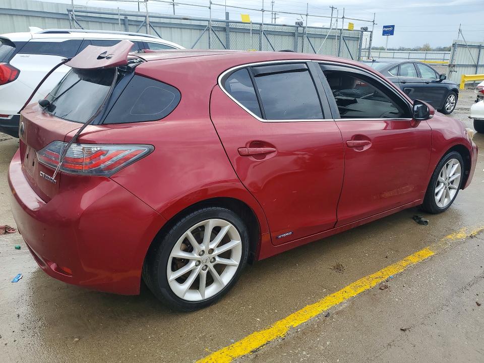 Продажа на аукционе авто 2012 Lexus Ct 200h, vin: JTHKD5BH7C2076819, номер лота: 48239646