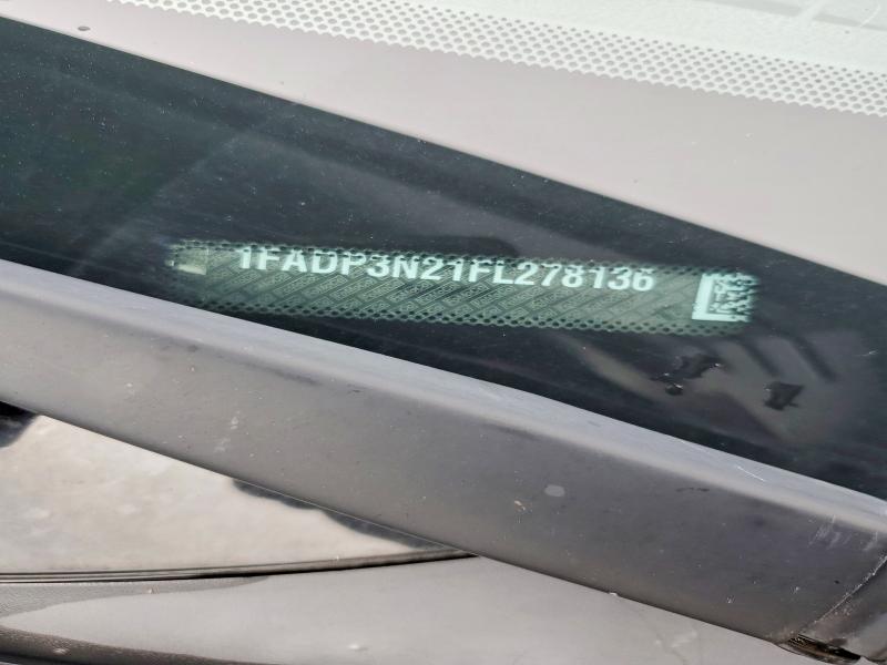 2015 Ford Focus მანქანა იყიდება აუქციონზე, vin: 1FADP3N21FL278136, აუქციონის ნომერი: 49911636