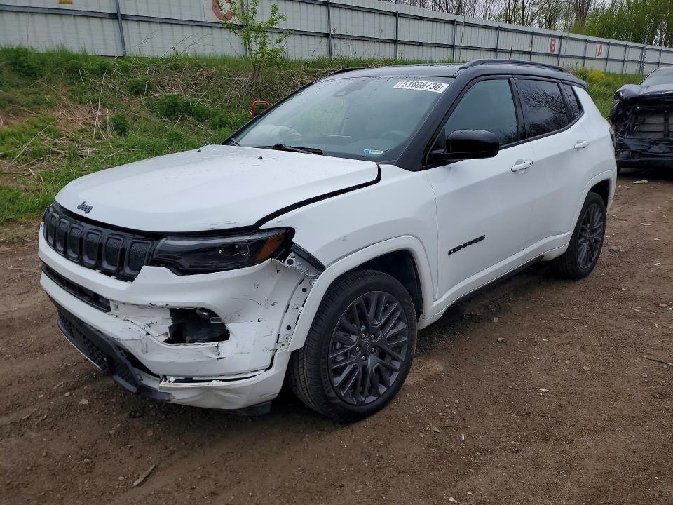 Продажа на аукционе авто 2022 Jeep Compass, vin: 3C4NJDCB2NT236022, номер лота: 51608736