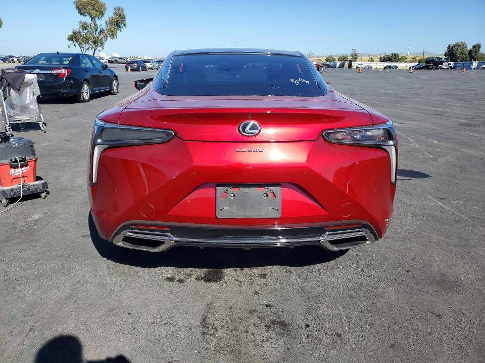 49096496 :رقم المزاد ، JTHHP5AY8JA004565 vin ، 2018 Lexus Lc 500 مزاد بيع