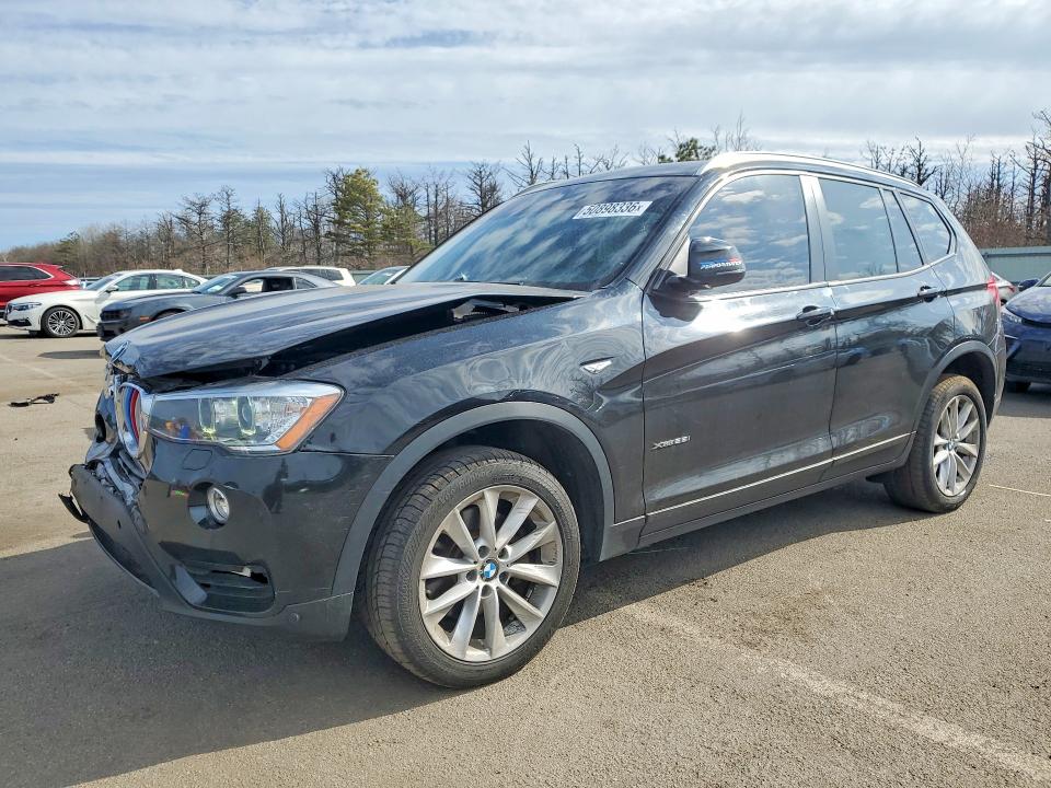 2017 Bmw X3 მანქანა იყიდება აუქციონზე, vin: 5UXWX9C55H0T02167, აუქციონის ნომერი: 50898336