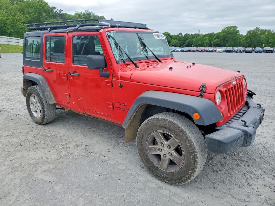 Продаж на аукціоні авто 2015 Jeep Wrangler Unlimited, vin: 1C4BJWKG7FL686404, номер лоту: 50220486