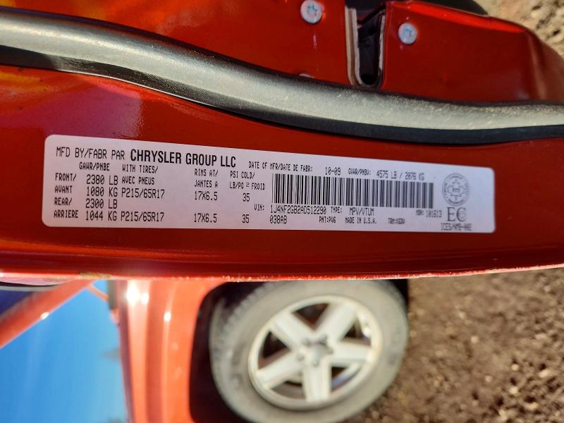 Aukcja sprzedaży 2010 Jeep Patriot, vin: 1J4NF2GB2AD512290, numer aukcji: 50351626