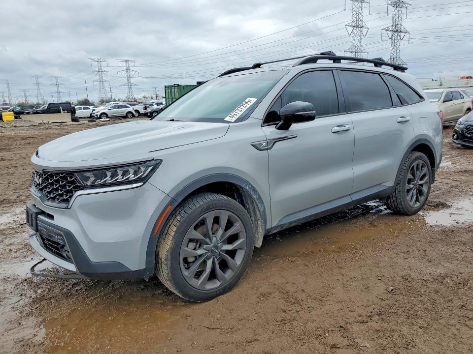 49797256 :رقم المزاد ، 5XYRHDLF3NG120691 vin ، 2022 Kia Sorento مزاد بيع