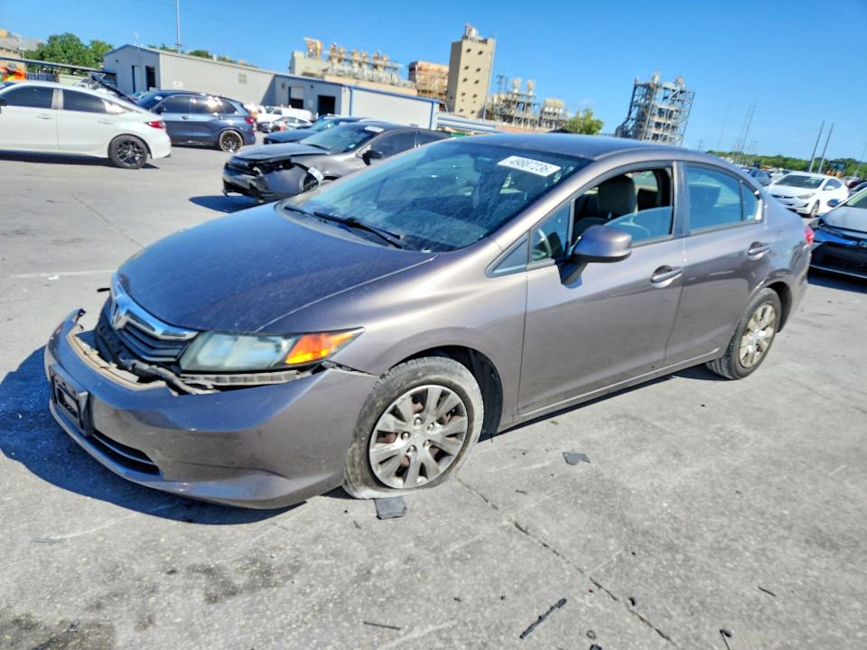 Aukcja sprzedaży 2012 Honda Civic Lx, vin: 19XFB2F58CE105321, numer aukcji: 49887236