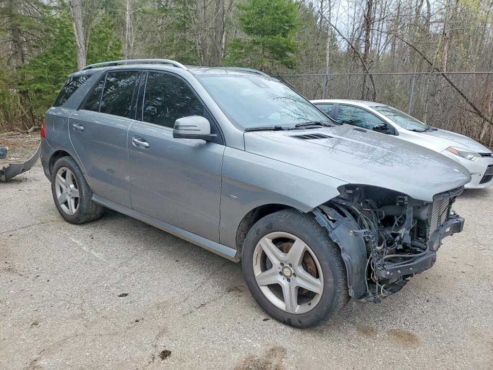 50608516 :رقم المزاد ، 4JGDA2EB6CA077065 vin ، 2012 Mercedes-benz Ml مزاد بيع