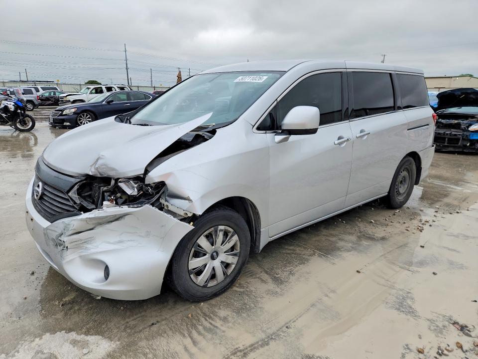 50711026 :رقم المزاد ، JN8AE2KP7E9105377 vin ، 2014 Nissan Quest مزاد بيع