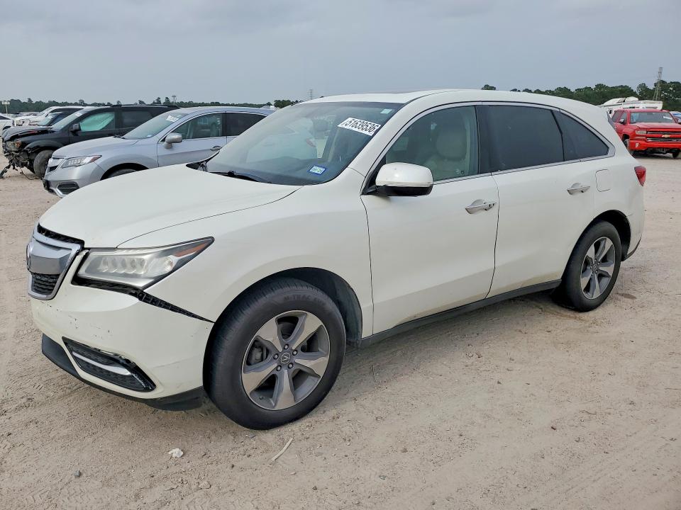 Продажа на аукционе авто 2014 Acura Mdx, vin: 5FRYD4H26EB032169, номер лота: 51639536