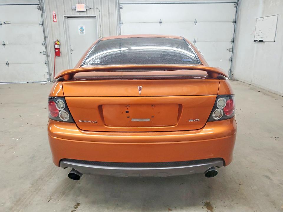 2006 Pontiac Gto მანქანა იყიდება აუქციონზე, vin: 6G2VX12U26L555585, აუქციონის ნომერი: 50944076