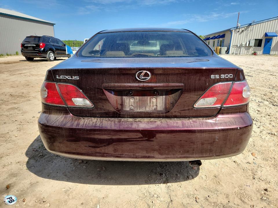 2003 Lexus Es 300 მანქანა იყიდება აუქციონზე, vin: JTHBF30G830145635, აუქციონის ნომერი: 48337516