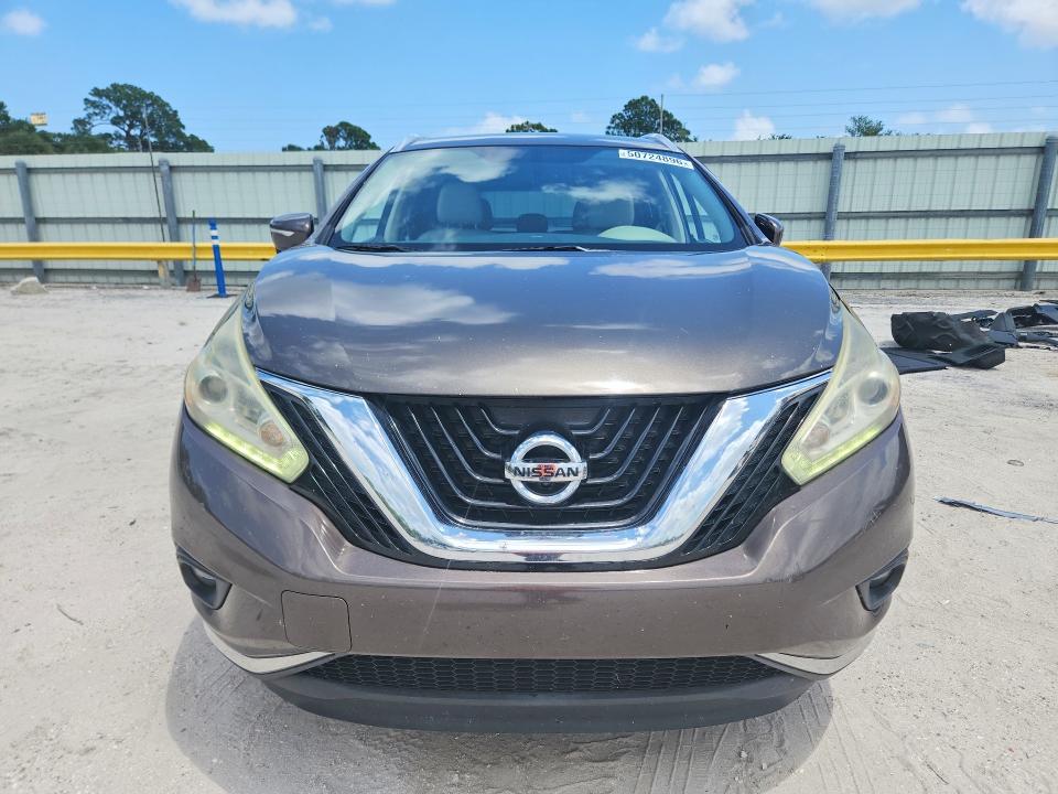 50724896 :رقم المزاد ، 5N1AZ2MG2FN203315 vin ، 2015 Nissan Murano مزاد بيع