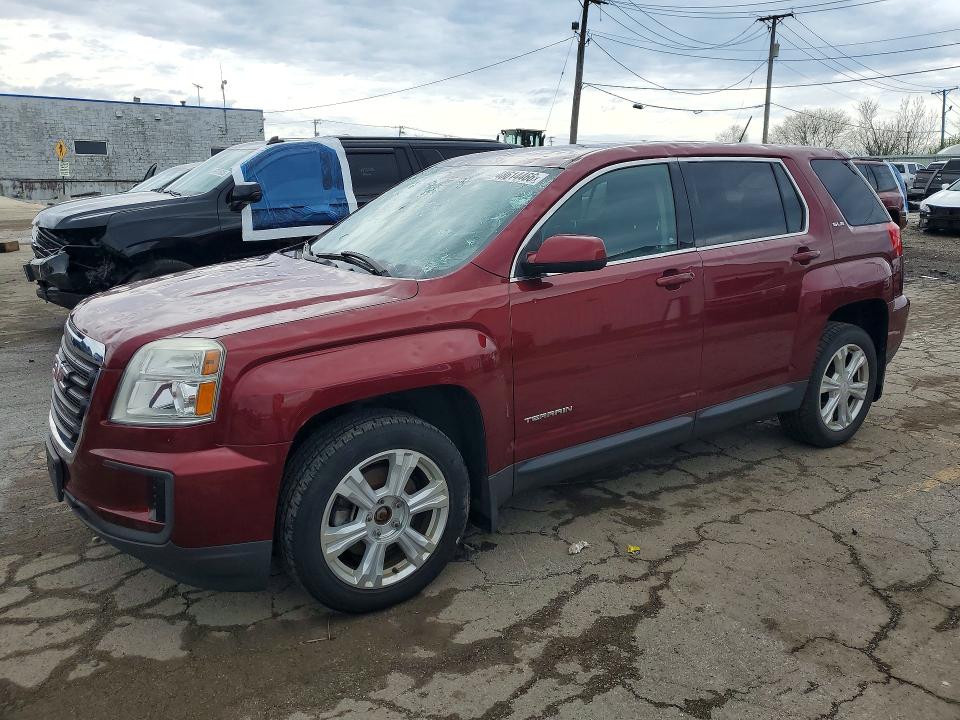 Auction sale of the 2017 Gmc Terrain, vin: 2GKALMEK8H6250591, lot number: 48614466