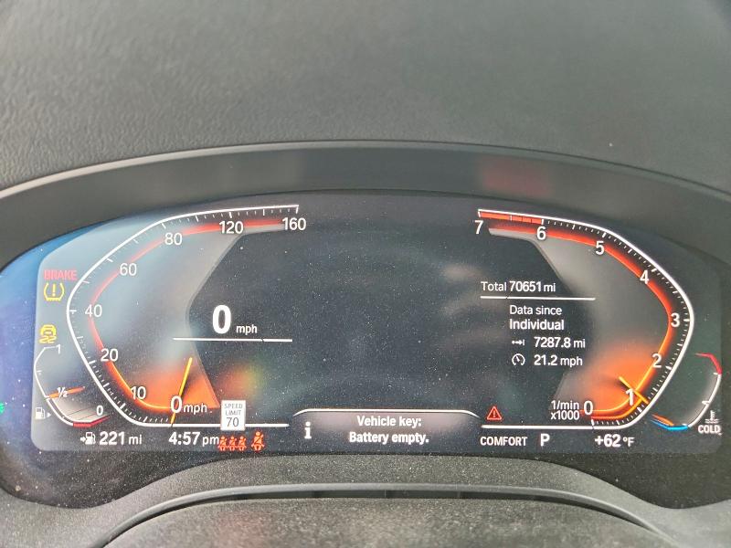 2020 Bmw 530 მანქანა იყიდება აუქციონზე, vin: WBAJR3C09LCE59974, აუქციონის ნომერი: 50460496
